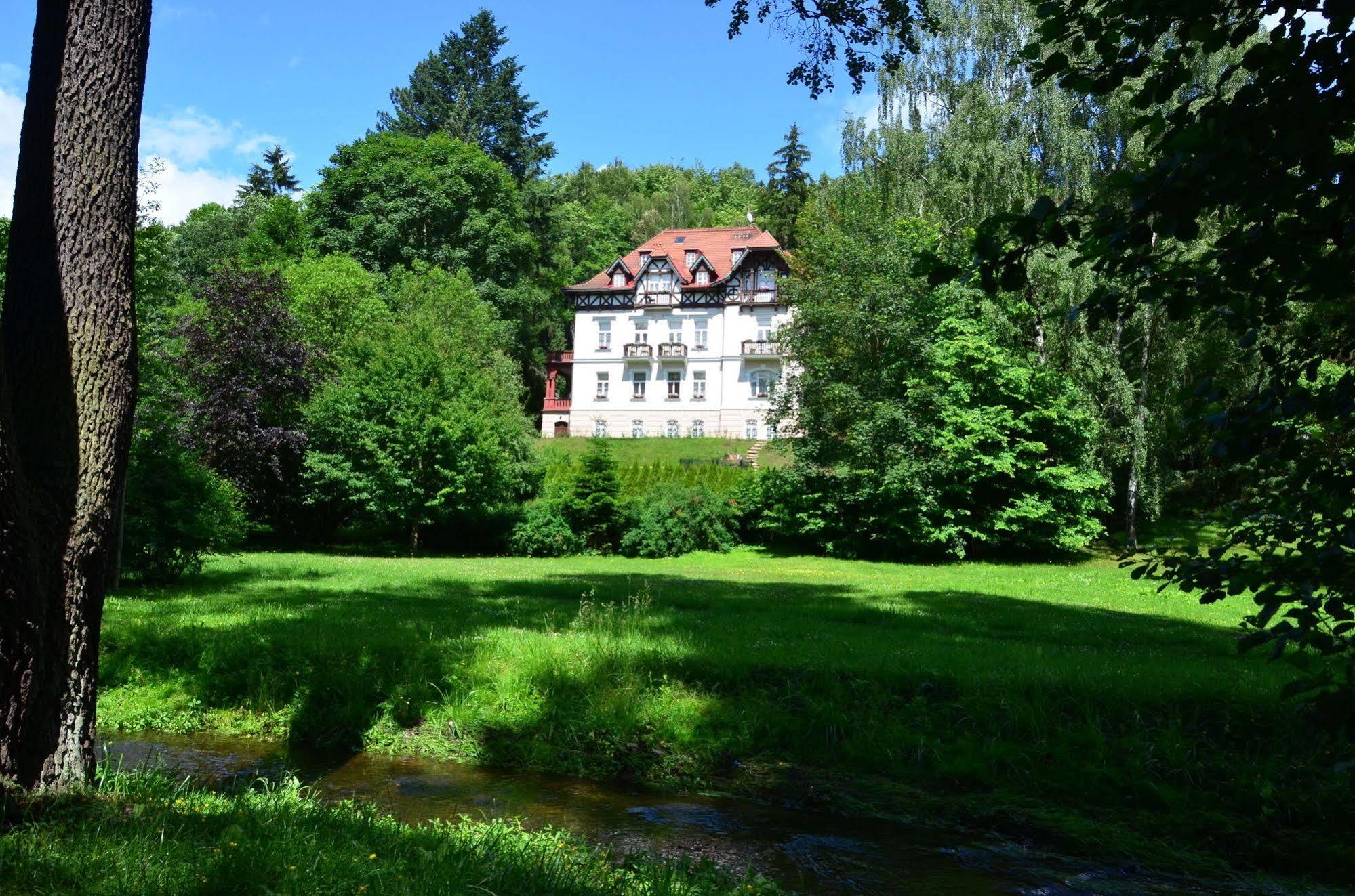 Sant Georg Garni Hotell Mariánské Lázně Exteriör bild