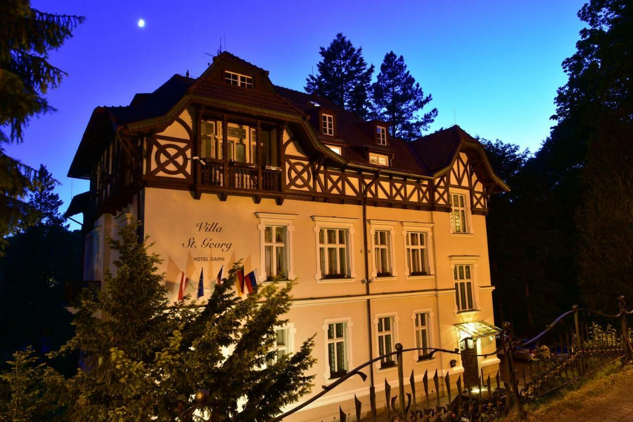 Sant Georg Garni Hotell Mariánské Lázně Exteriör bild