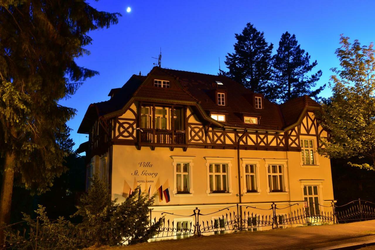 Sant Georg Garni Hotell Mariánské Lázně Exteriör bild